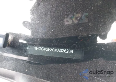 2021 Honda Accord Sport 2.0T из США, поврежденный, VIN 1HGCV2F30MA026269